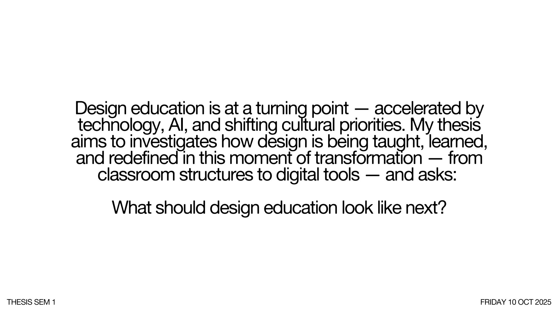 Thesis Exchange Slide 2